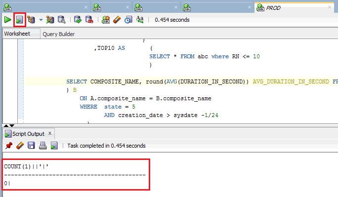 Ошибка oracle ora 00933 sql command not properly ended